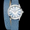 26 mm, steel on leather strap^OMEGA Online