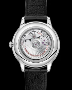 41 mm, steel on leather strap^OMEGA Discount