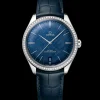 40 mm, steel on leather strap^OMEGA Discount