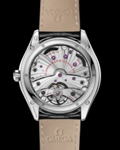 40 mm, steel on leather strap^OMEGA Hot