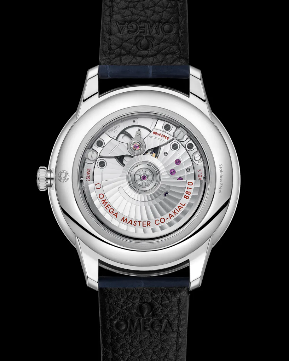 41 mm, steel on leather strap^OMEGA Clearance