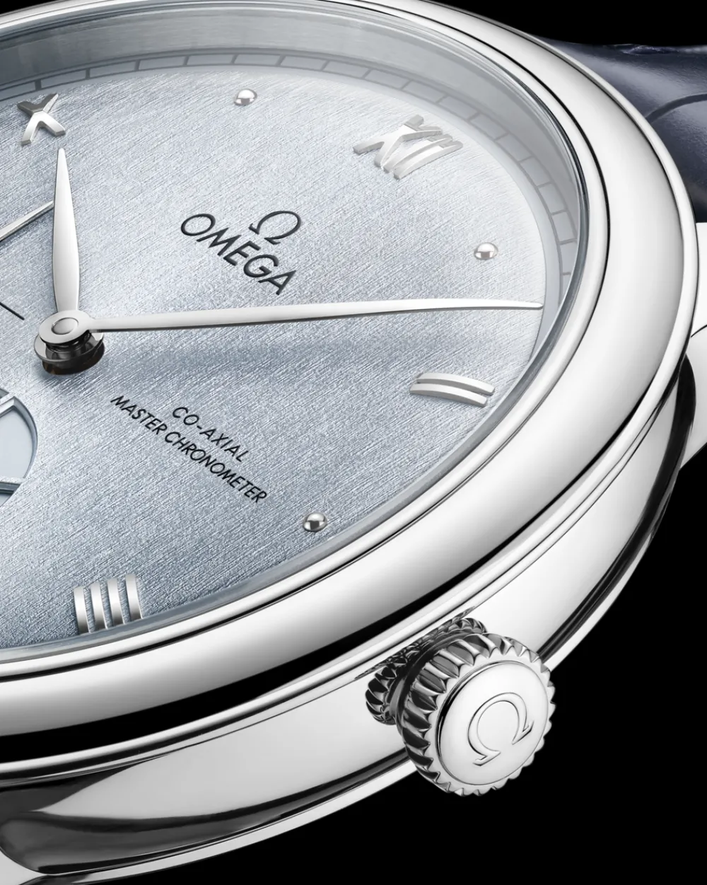 41 mm, steel on leather strap^OMEGA Clearance