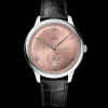 41 mm, steel on leather strap^OMEGA Discount