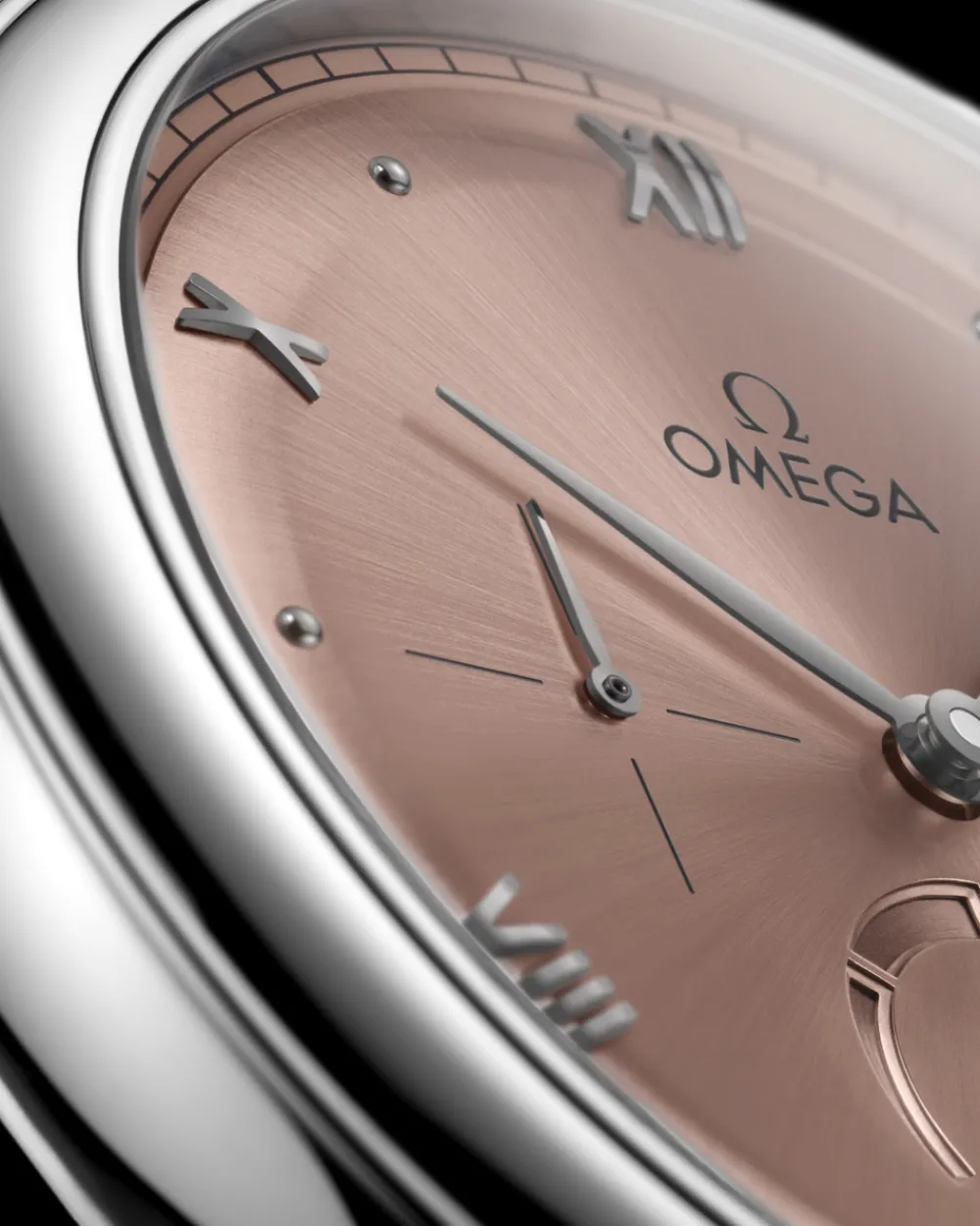 41 mm, steel on leather strap^OMEGA Discount