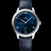 41 mm, steel on leather strap^OMEGA Online