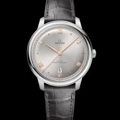 40 mm, steel on leather strap^OMEGA Best