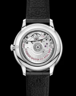 40 mm, steel on leather strap^OMEGA Best
