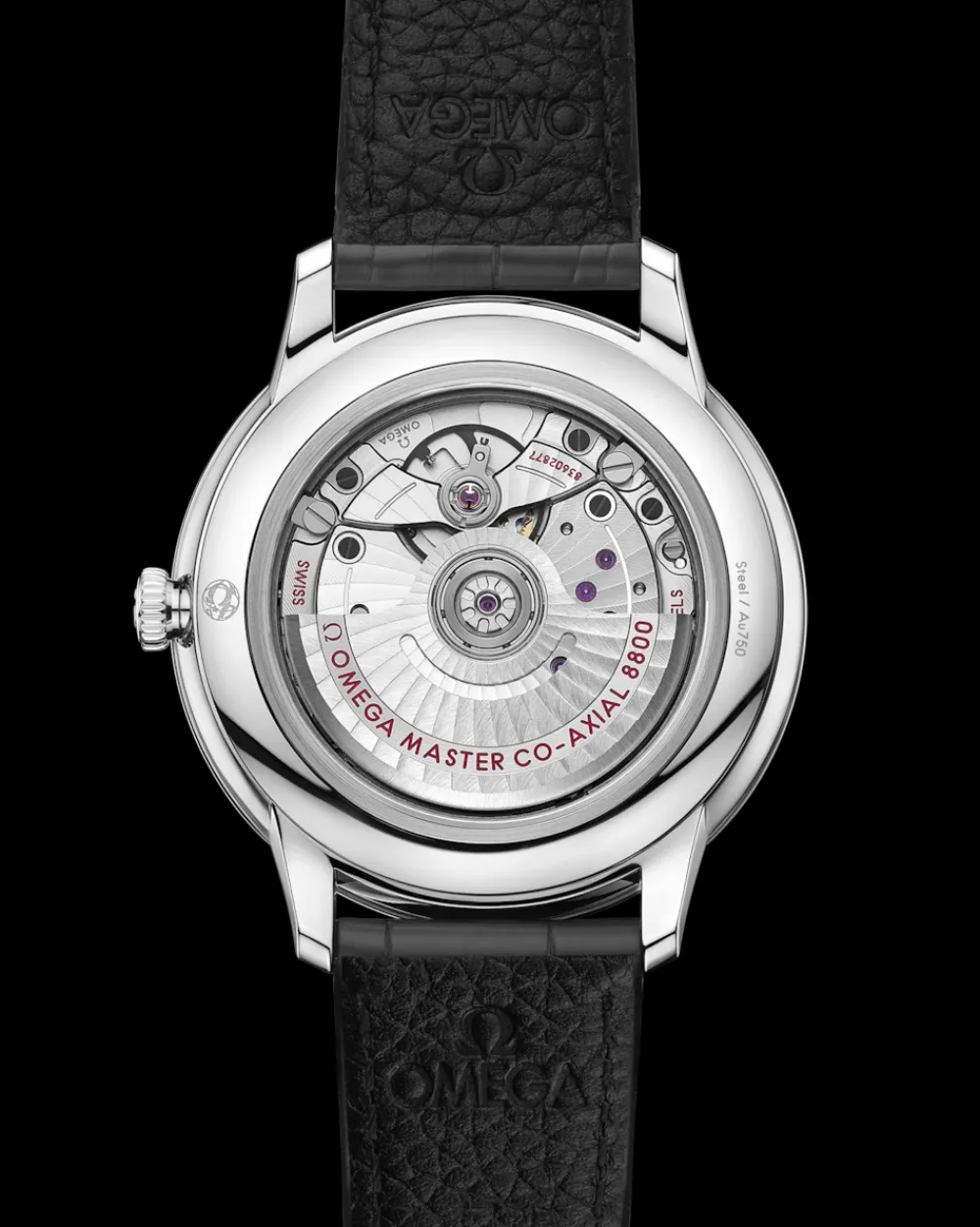 40 mm, steel on leather strap^OMEGA Best