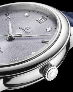 34 mm, steel on leather strap^OMEGA Best