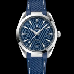 41 mm, steel on rubber strap^OMEGA Fashion