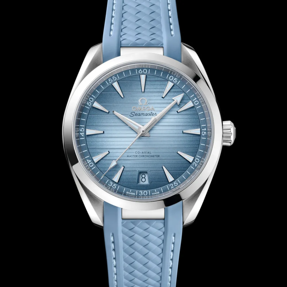 41 mm, steel on rubber strap^OMEGA Best