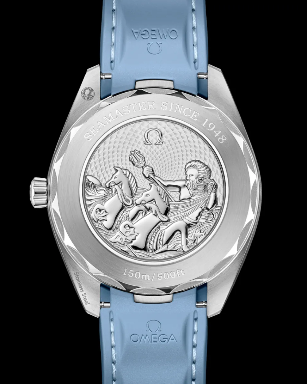 41 mm, steel on rubber strap^OMEGA Best