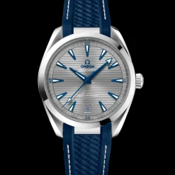 41 mm, steel on rubber strap^OMEGA Discount