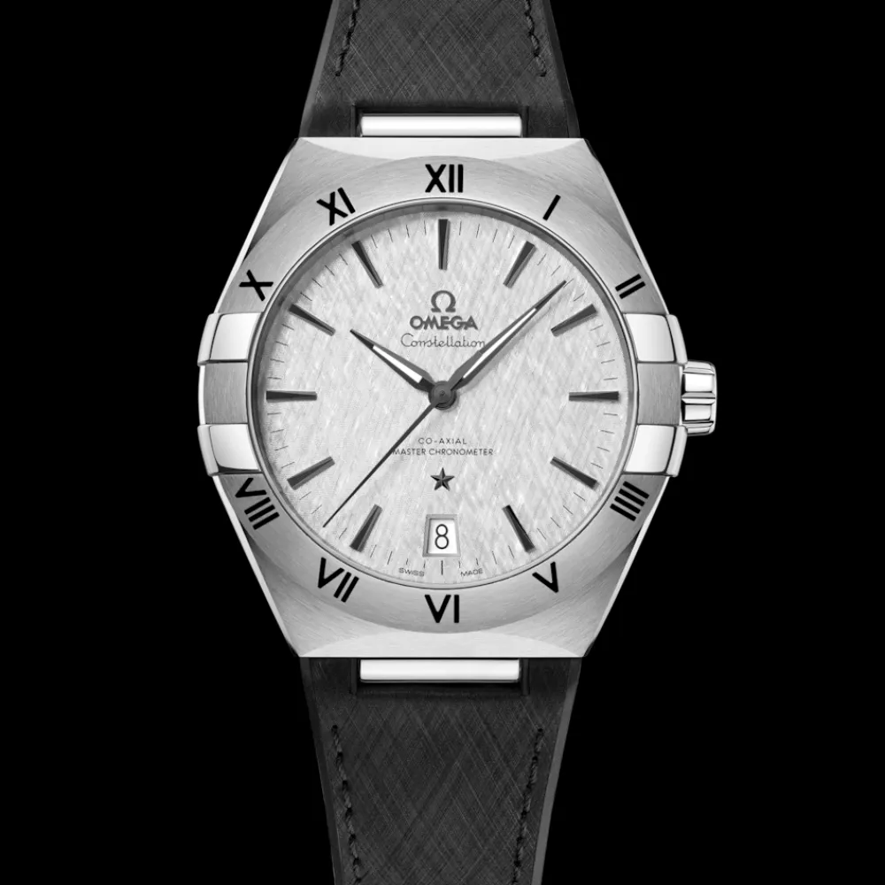 41 mm, steel on rubber strap^OMEGA Best