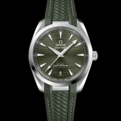 38 mm, steel on rubber strap^OMEGA Fashion