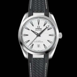 38 mm, steel on rubber strap^OMEGA Fashion