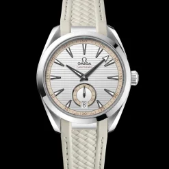 41 mm, steel on rubber strap^OMEGA Online
