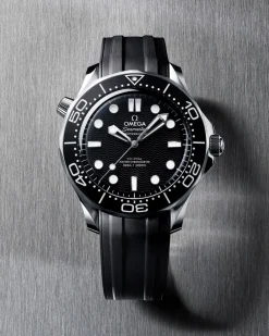 42 mm, steel on rubber strap^OMEGA Sale