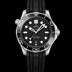 42 mm, steel on rubber strap^OMEGA Hot