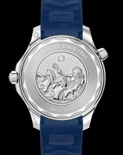 42 mm, steel on rubber strap^OMEGA New