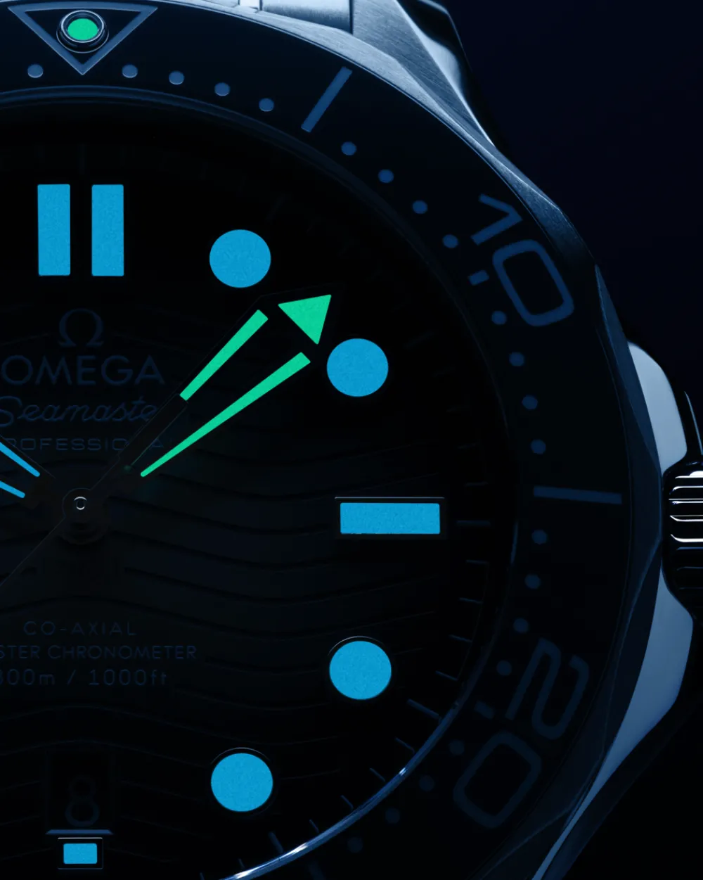 42 mm, steel on rubber strap^OMEGA New