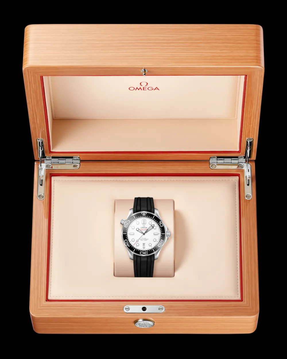 42 mm, steel on rubber strap^OMEGA Discount