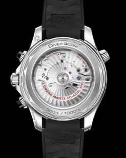 44 mm, steel on rubber strap^OMEGA New