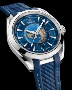 43 mm, steel on rubber strap^OMEGA New