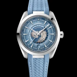 43 mm, steel on rubber strap^OMEGA Online