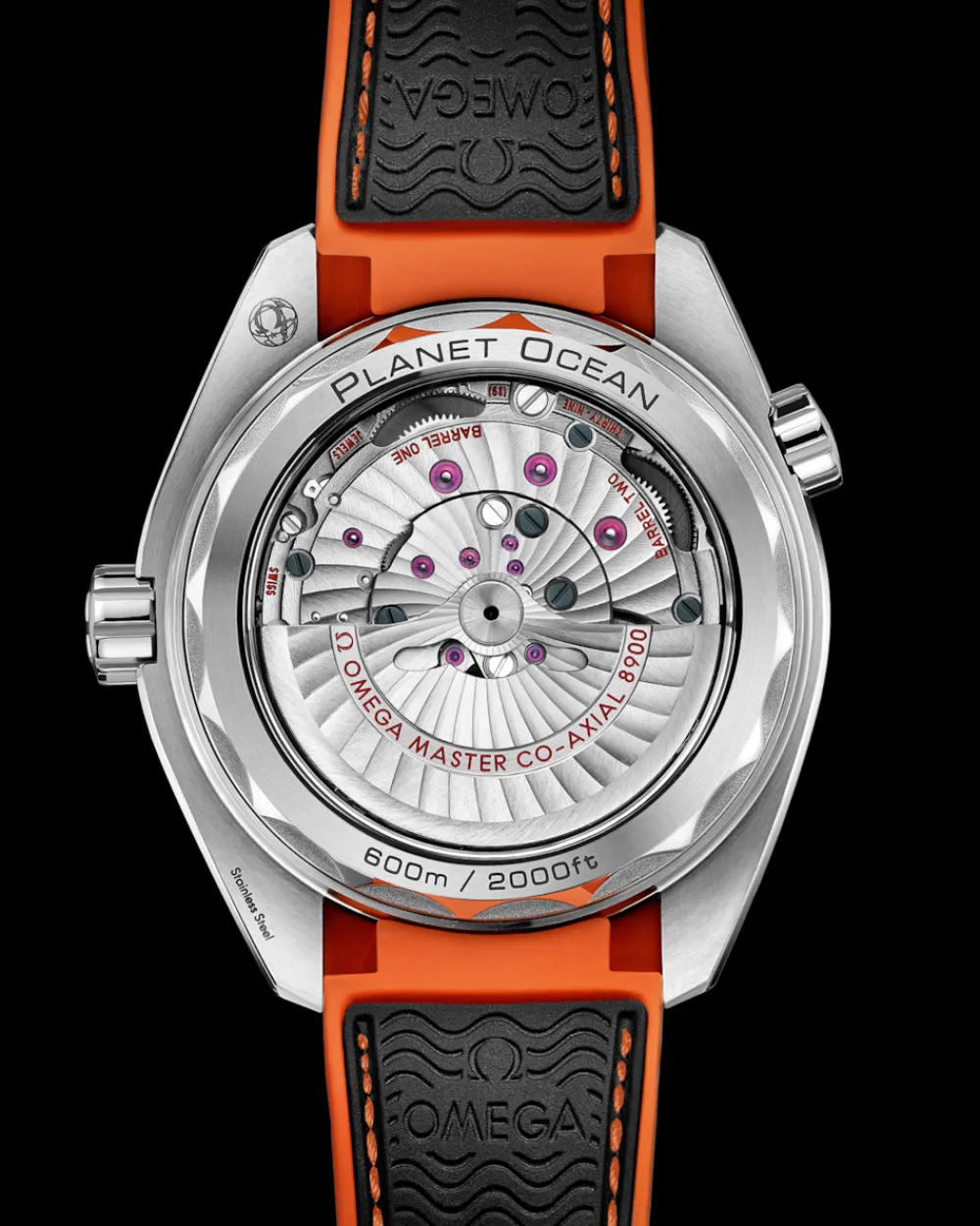 43.5 mm, steel on rubber strap^OMEGA Online