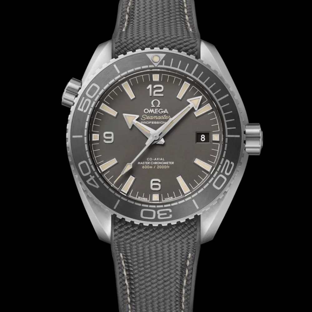 43.5 mm, steel on rubber strap^OMEGA Fashion