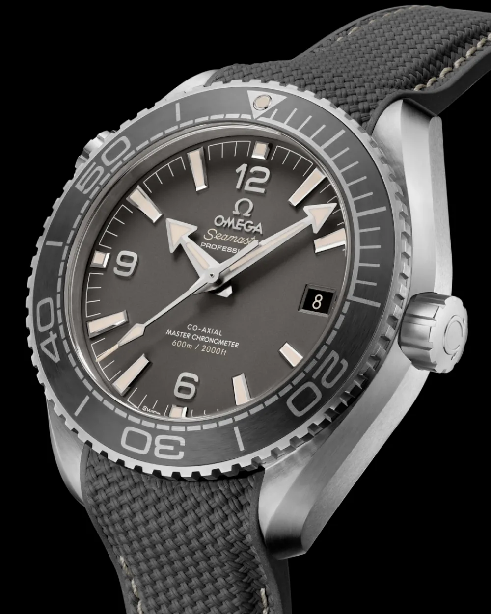 43.5 mm, steel on rubber strap^OMEGA Fashion