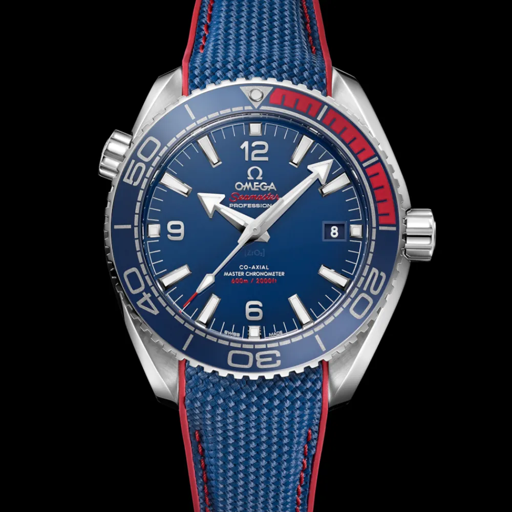 43.5 mm, steel on rubber strap^OMEGA Discount