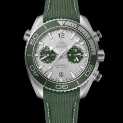 45.5 mm, steel on rubber strap^OMEGA New