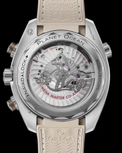 45.5 mm, steel on rubber strap^OMEGA New