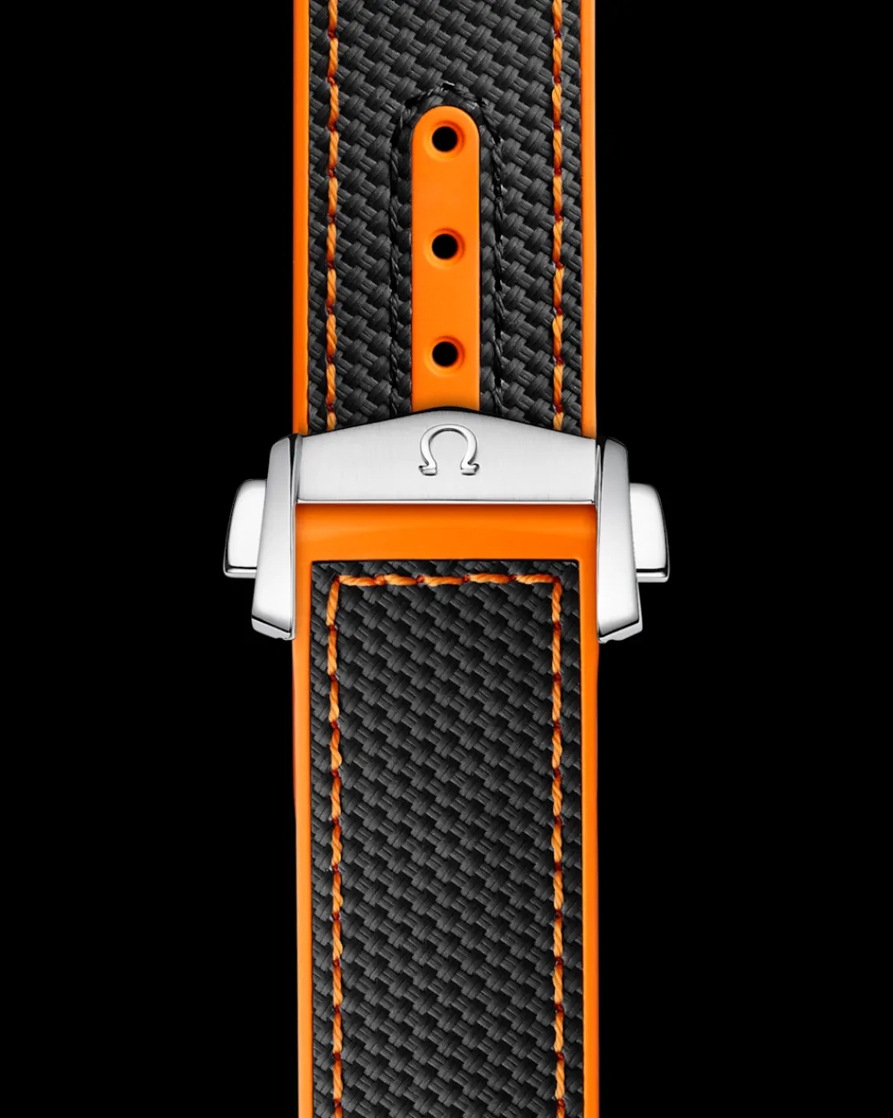 45.5 mm, steel on rubber strap^OMEGA Best