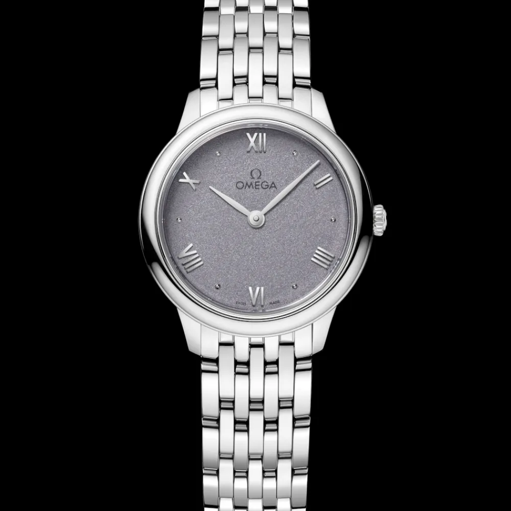 27.5 mm, steel on steel^OMEGA Fashion