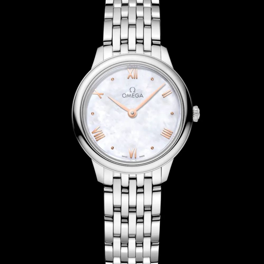 27.5 mm, steel on steel^OMEGA Fashion
