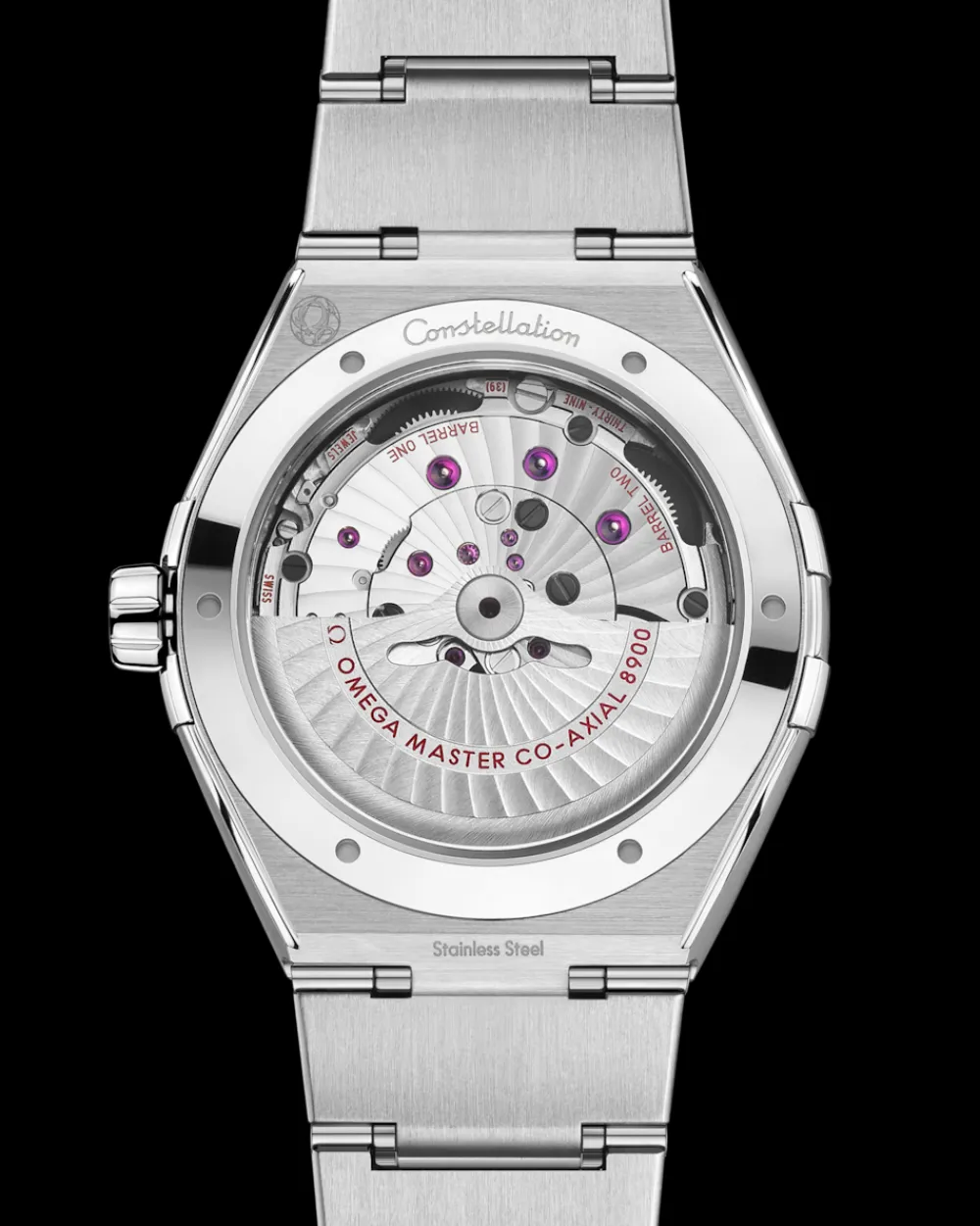 41 mm, steel on steel^OMEGA Fashion