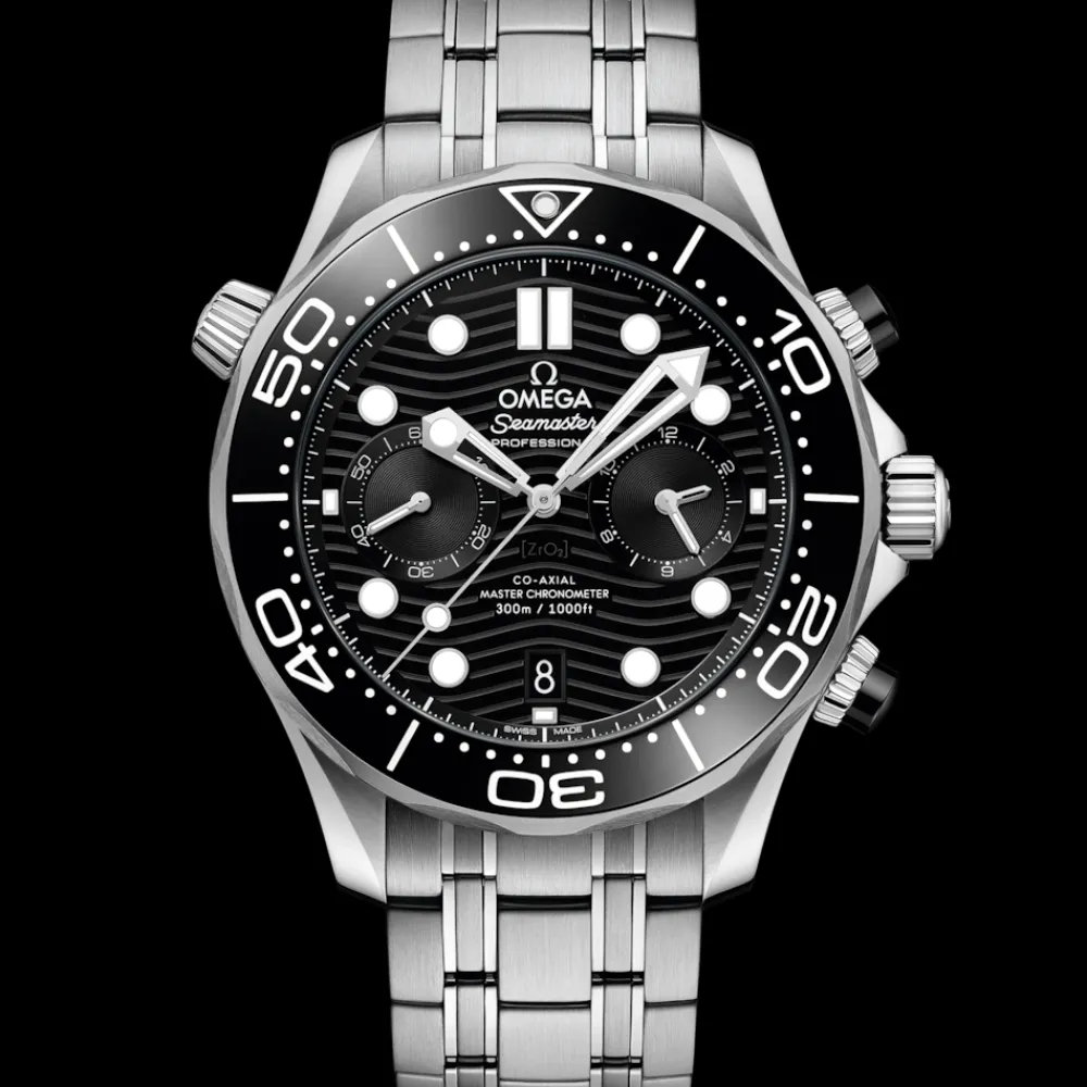 44 mm, steel on steel^OMEGA Sale