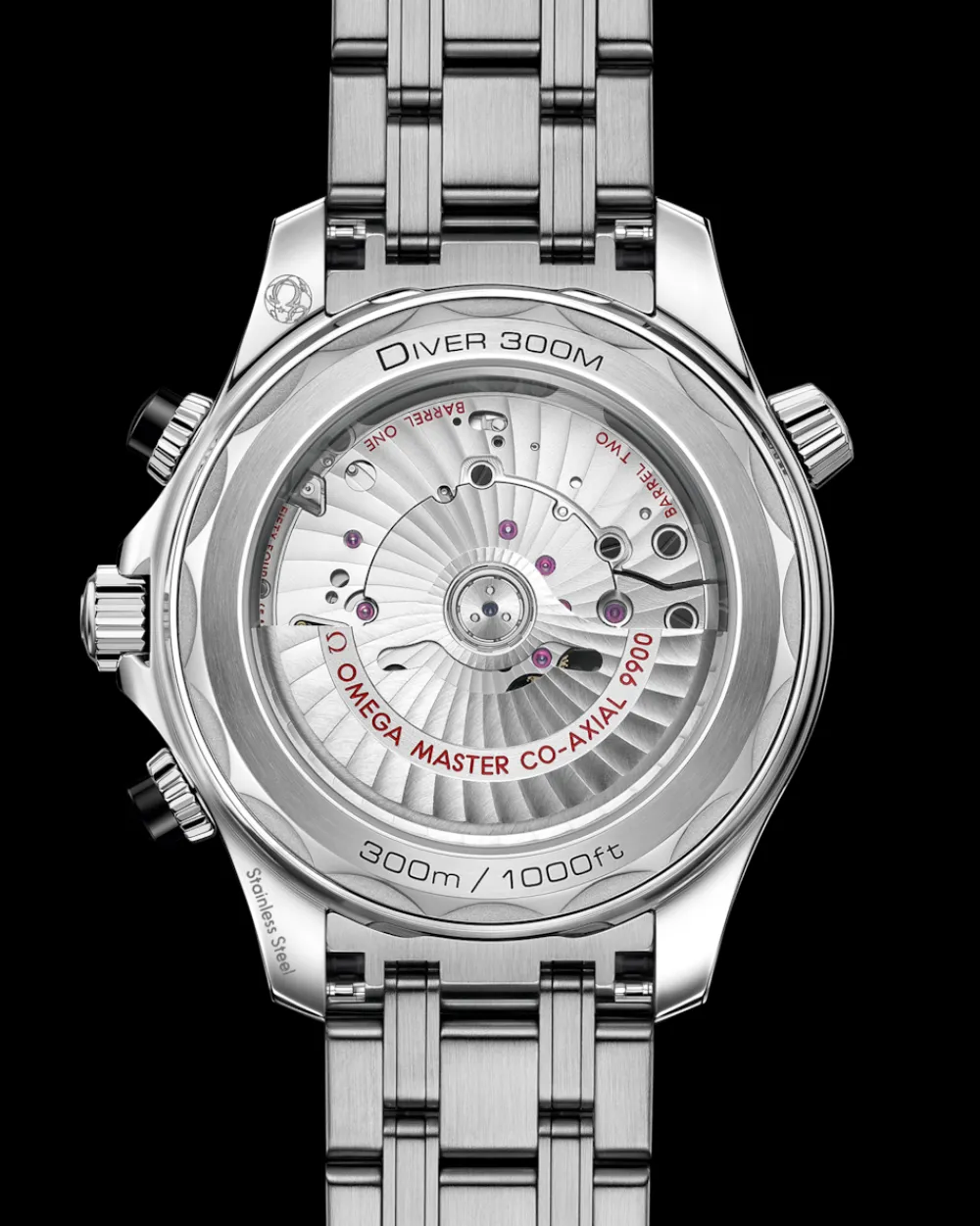 44 mm, steel on steel^OMEGA Sale