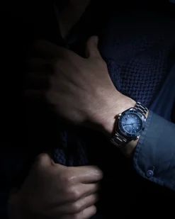 39.5 mm, steel on steel^OMEGA Fashion
