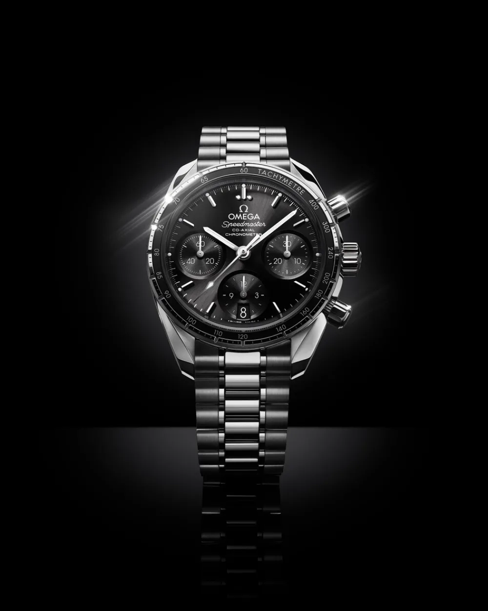 38 mm, steel on steel^OMEGA New