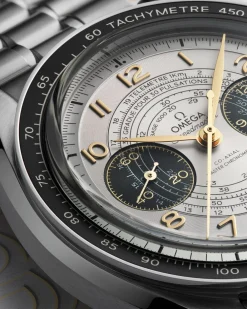 43 mm, steel on steel^OMEGA Hot