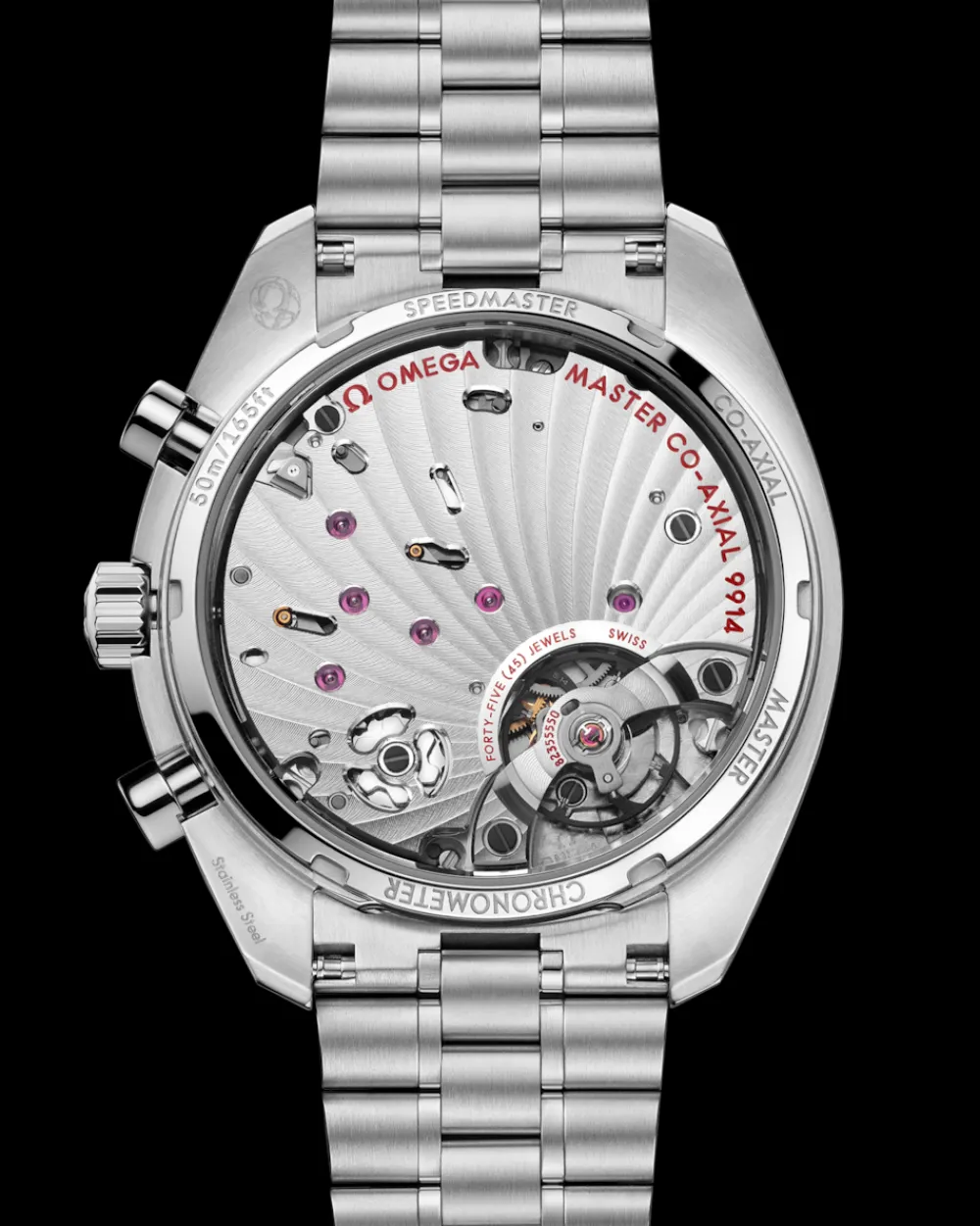 43 mm, steel on steel^OMEGA New