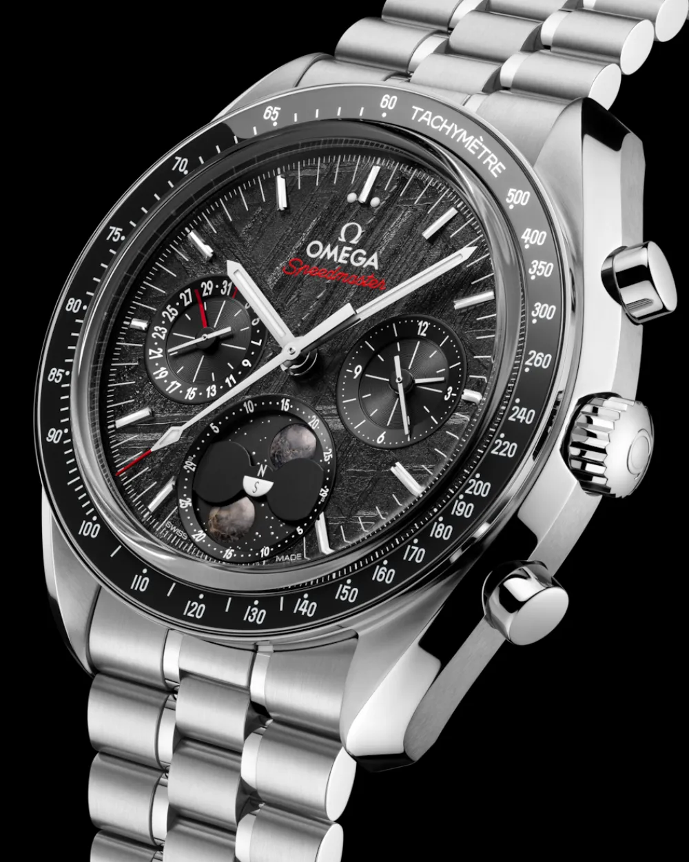 43 mm, steel on steel^OMEGA New