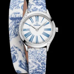 26 mm, steel on toile de jouy^OMEGA Hot