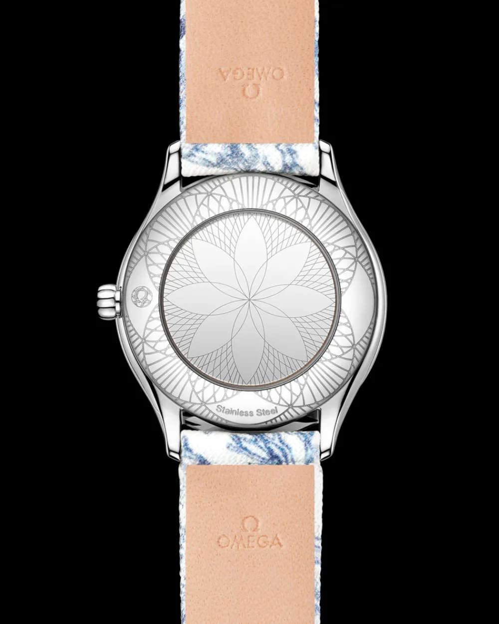 26 mm, steel on toile de jouy^OMEGA Hot
