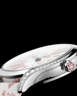 26 mm, steel on toile de jouy^OMEGA New