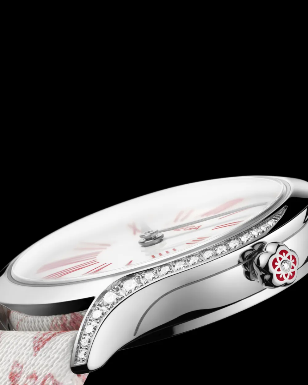 26 mm, steel on toile de jouy^OMEGA New